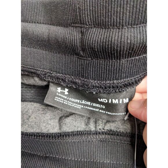 NEW Under Armour Men's Sportstyle Tricot Joggers Pants MEDIUM Grey 1290261-090 - Picture 4 of 11
